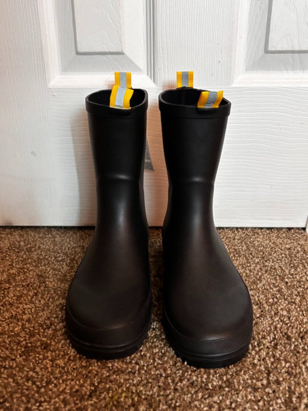 Kids Black Rain boots
